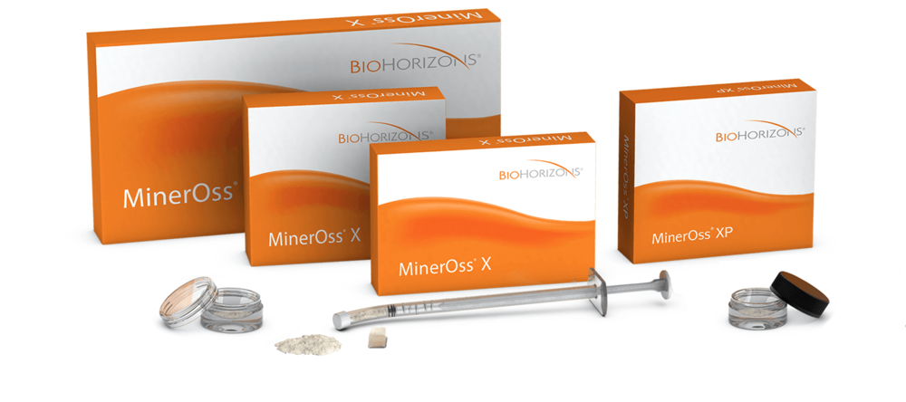 Biomaterials MinerOssX MinerOssXP collagen