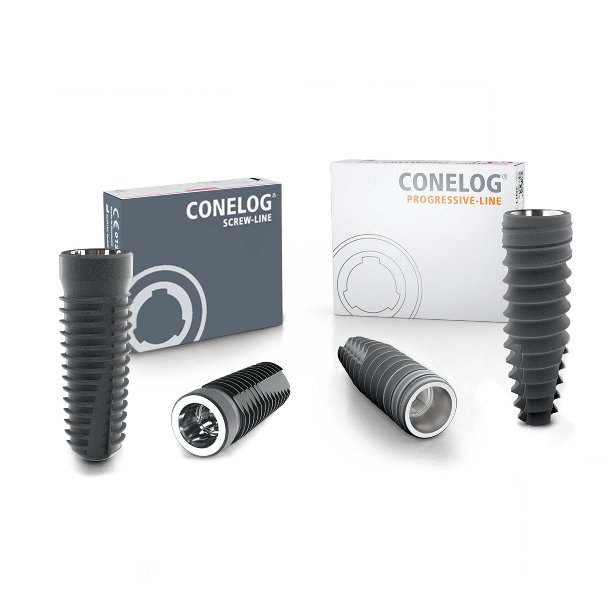 CONELOG Implant System Progressive-Line Screw-Line